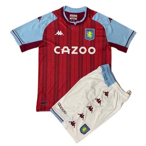 Camiseta Aston Villa 1ª Niño 2021-2022